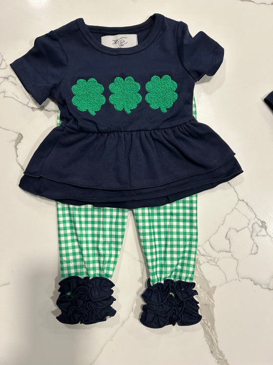 Girls St. Patrick’s Pant Set