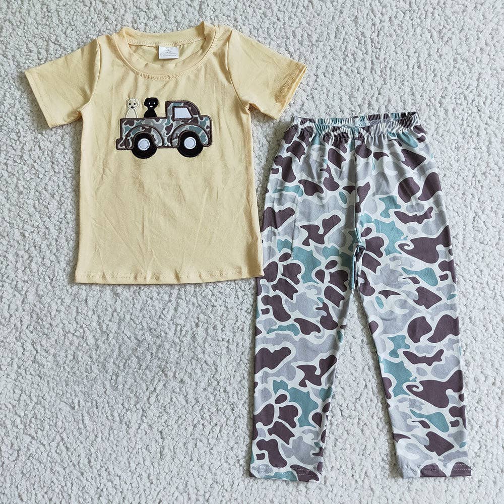 Camo Truck'n Dogs Set